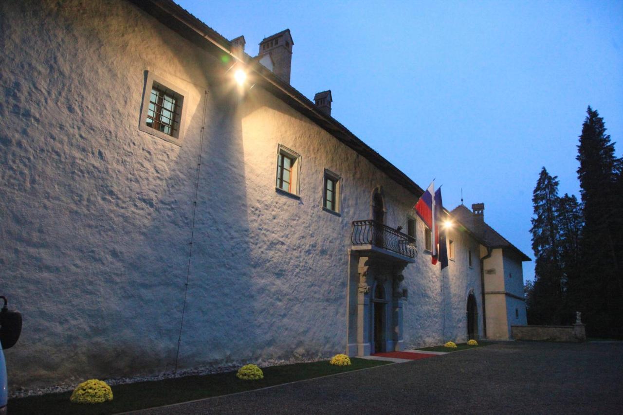 Grad Strmol Villa Cerklje na Gorenjskem Exterior photo